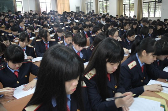 南昌向遠軌道技術學校校團委入團積極分子培訓班舉行隆重開班儀式